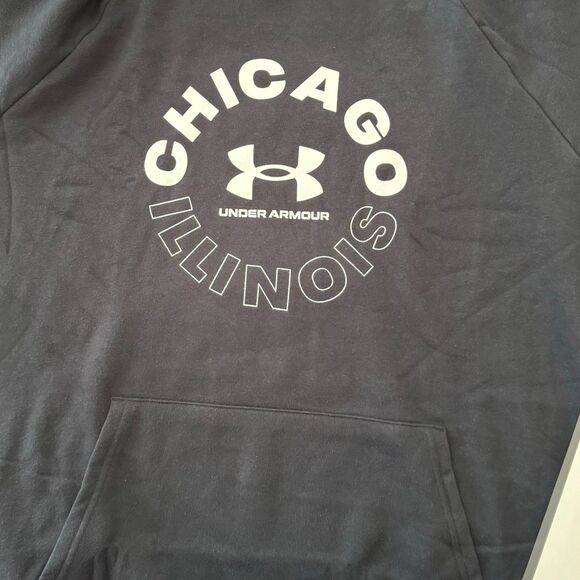Under Armour NWT Sz XXL Black Chicago Hoodie - Picture 10 of 11